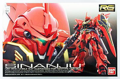 Gundam: RG (22): MSN-06S Sinanju "Gundam UC" 