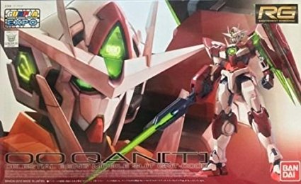 Gundam Real Grade: Gundam 00 Qan[T] Trans-Am Clear Ver. "Gundam 00" 
