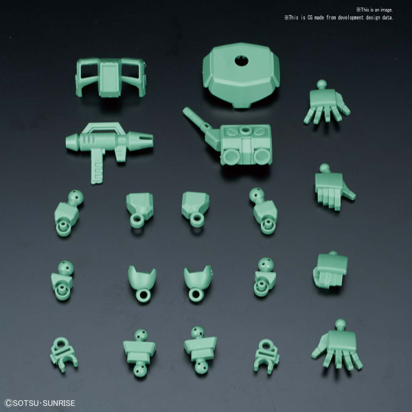 SD Gundam Cross Silhouette: OP-08 Booster (Green) 
