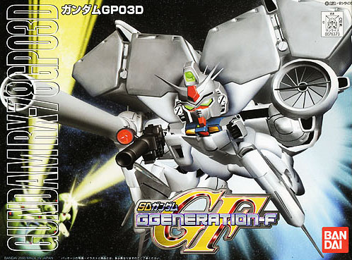 Gundam SD GGeneration-F GF BB207: RX-GP03D Gundam 