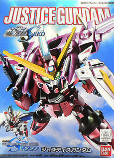 Gundam SD GGeneration Seed BB268: Justice Gundam 