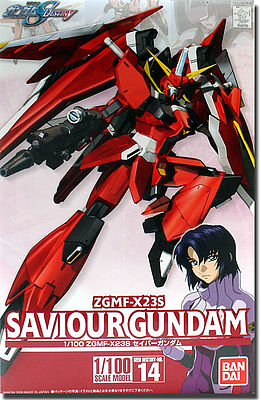 Gundam Seed Destiny Series 1/100 #14: Saviour Gundam 