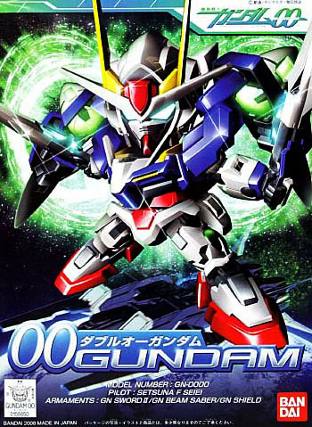 Gundam SD BB316: 00 Gundam 