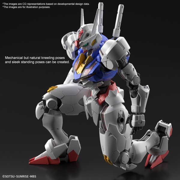 Gundam: The Witch from Mercury: Full Mechanics 1/100: GUNDAM AERIAL 