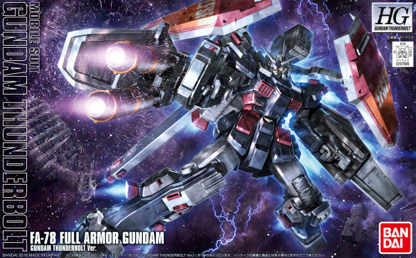 Gundam Thunderbolt HG 1/144: Full Armor Gundam (Gundam Thunderbolt Anime Color Ver.) 