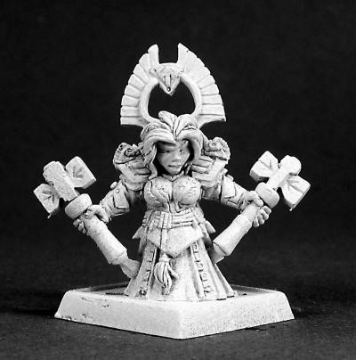 Reaper Warlord: Gwyddis Dwarf Valkyrie 