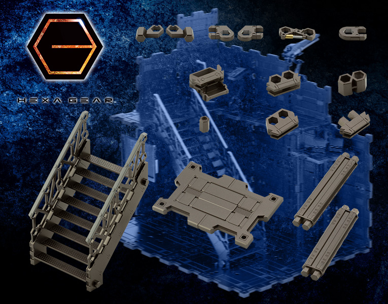 HEXA GEAR 1/24: Block Base 03 Lift Option A 