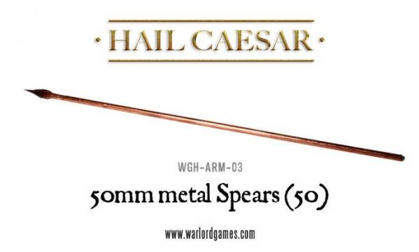 Hail Caesar: 50mm Metal Spears 