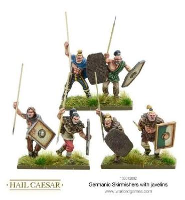 Hail Caesar: Germanic: Skirmishers with Javelins 