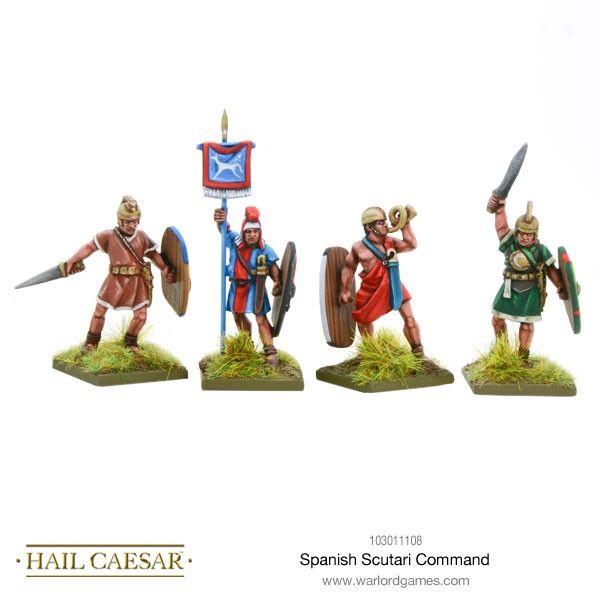 Hail Caesar: Spanish: Scutarii Command 