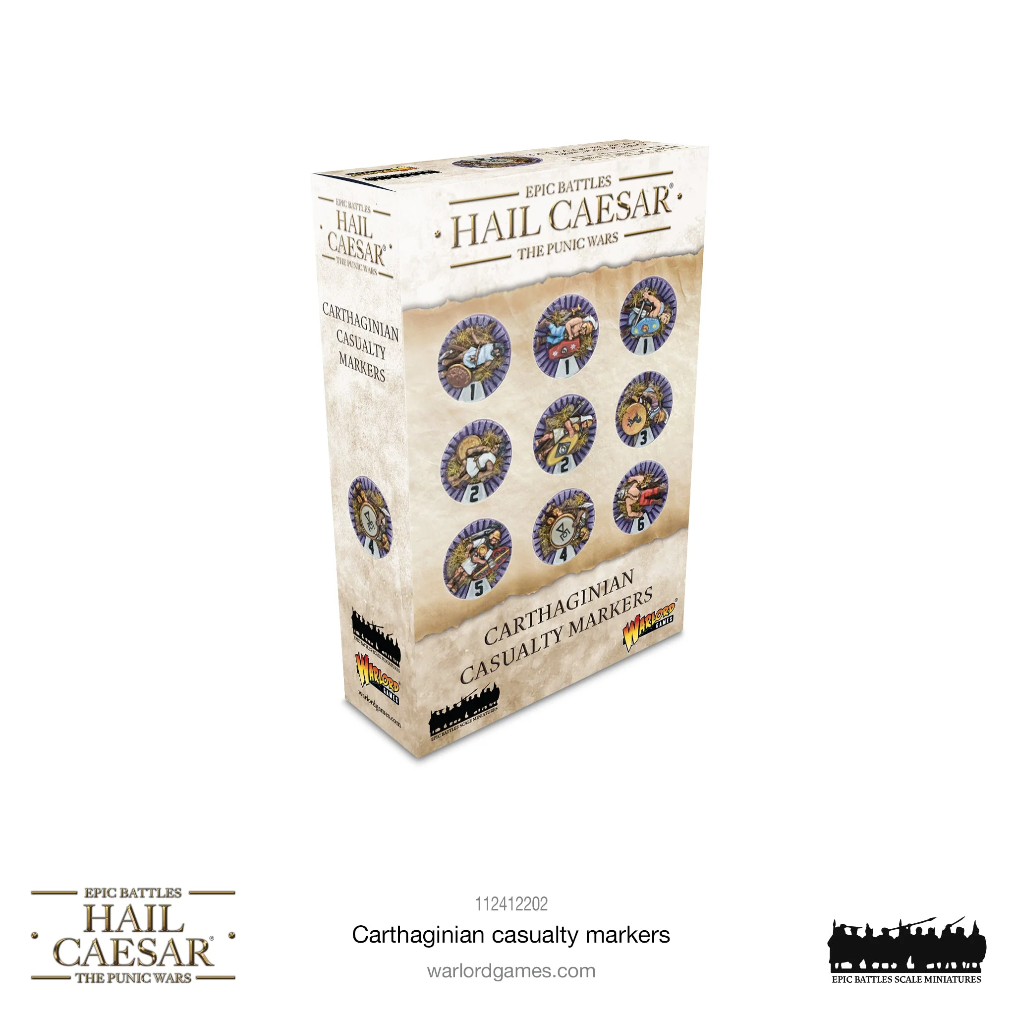Hail Caesar The Punic Wars: Epic Battles: Carthaginian Casualty Markers 