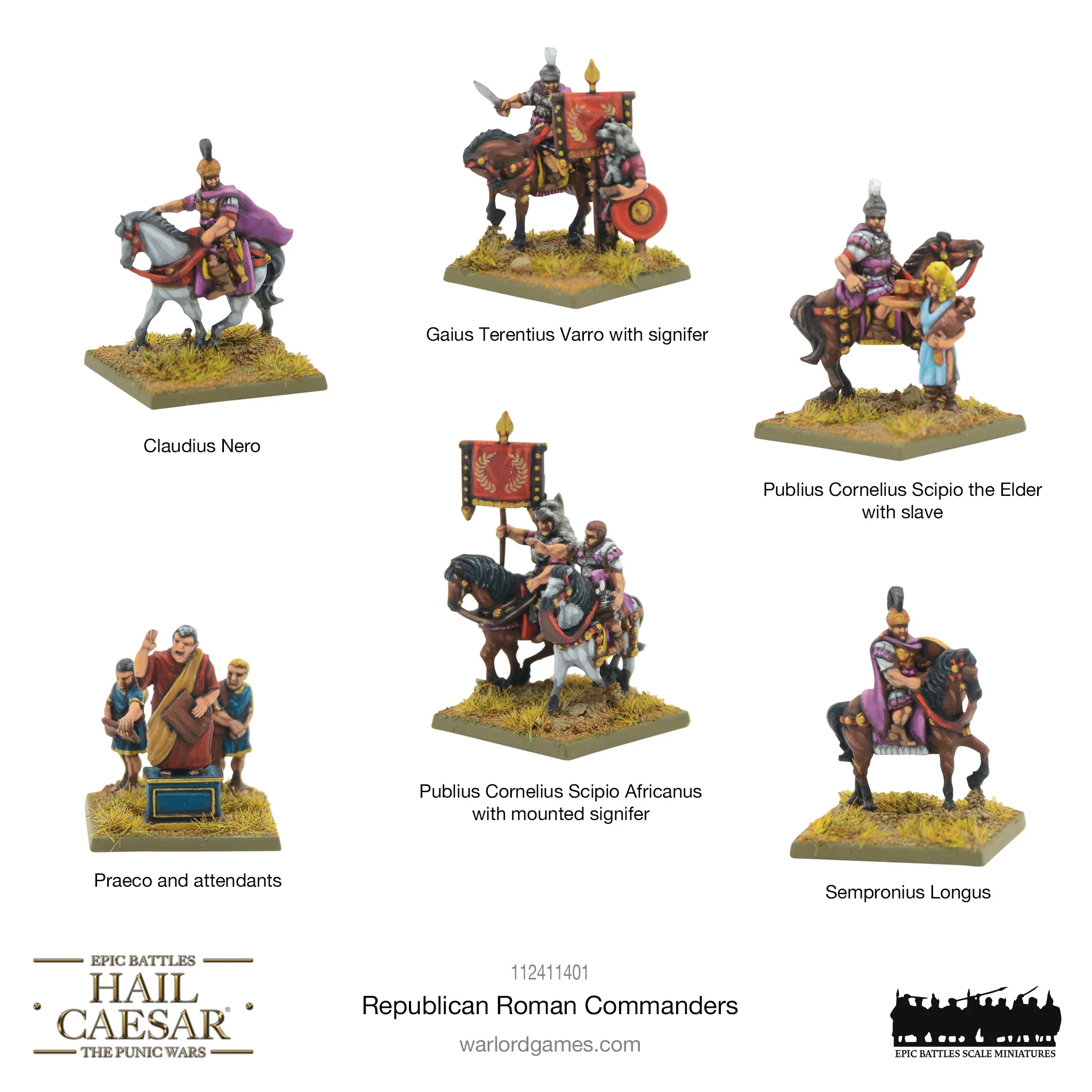 Hail Caesar The Punic Wars: Epic Battles: Republican Roman Commanders 