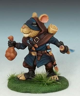 Dark Sword Miniatures: Critter Kingdoms- Hamster Thief 