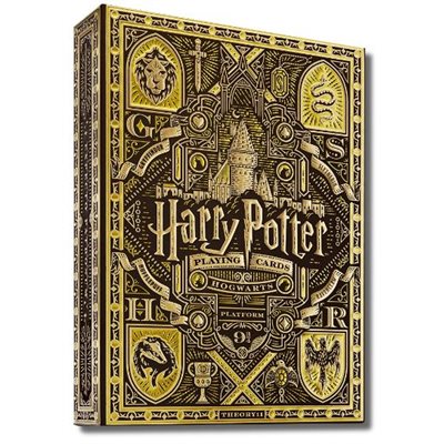 Harry Potter Hufflepuff Yellow Playing Cards 