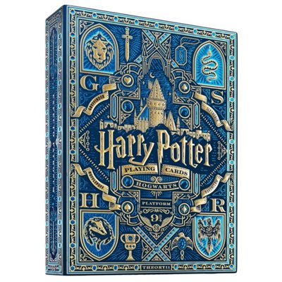 Harry Potter Ravenclaw Blue Playing Cards 