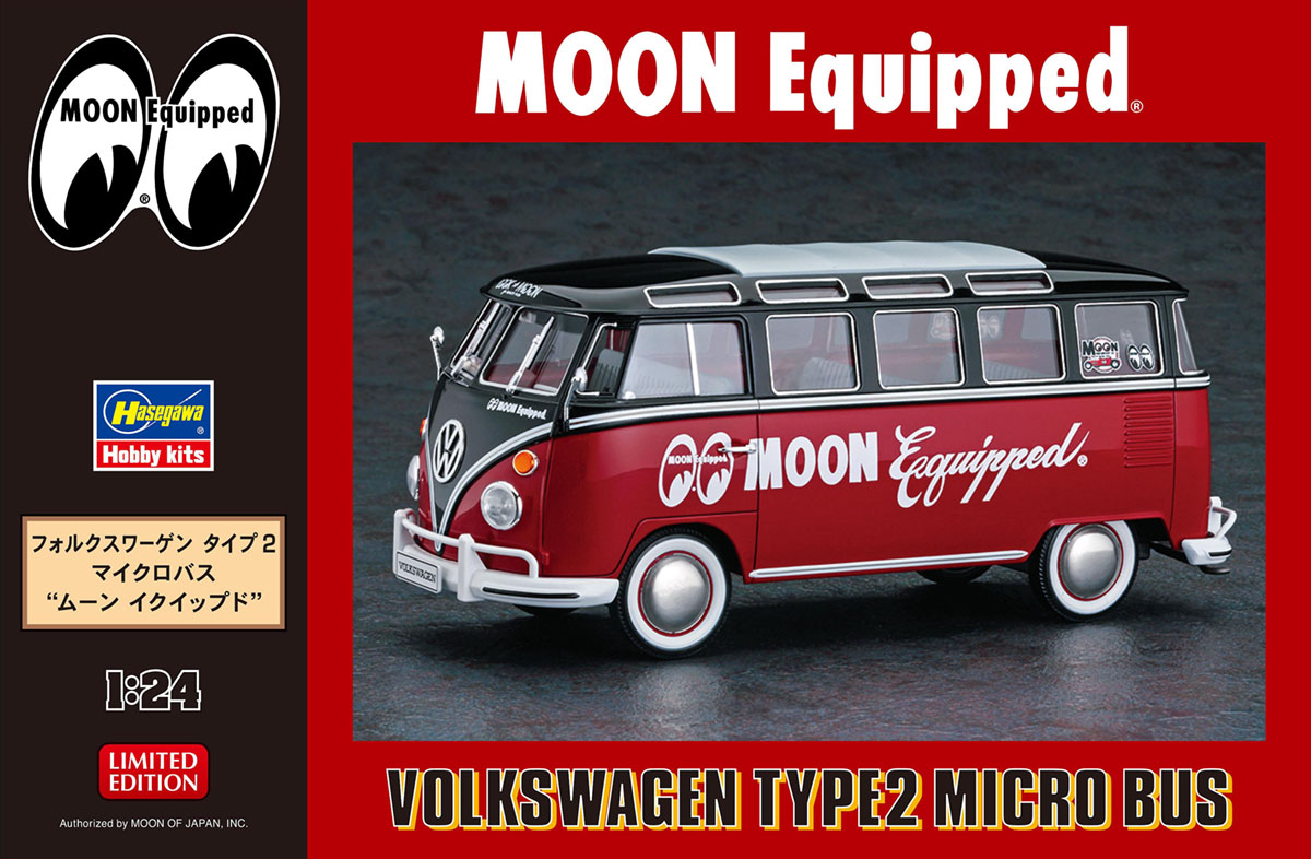 Hasegawa 1/24: VW Type 2 Micro Bus "Moon Equipped" 