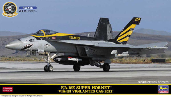 Hasegawa 1/72: F/A-18E SUPER HORNET "VFA-151 VIGILANTES CAG 2022" 
