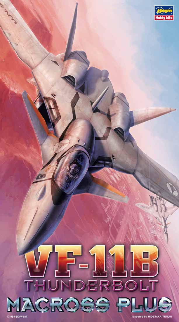 Hasegawa 1/72: Macross Plus: VF-11B Thunderbolt 