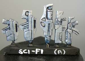 Hasslefree (HFML003): Little Bits! - Generic sci-fi weapons (a) 