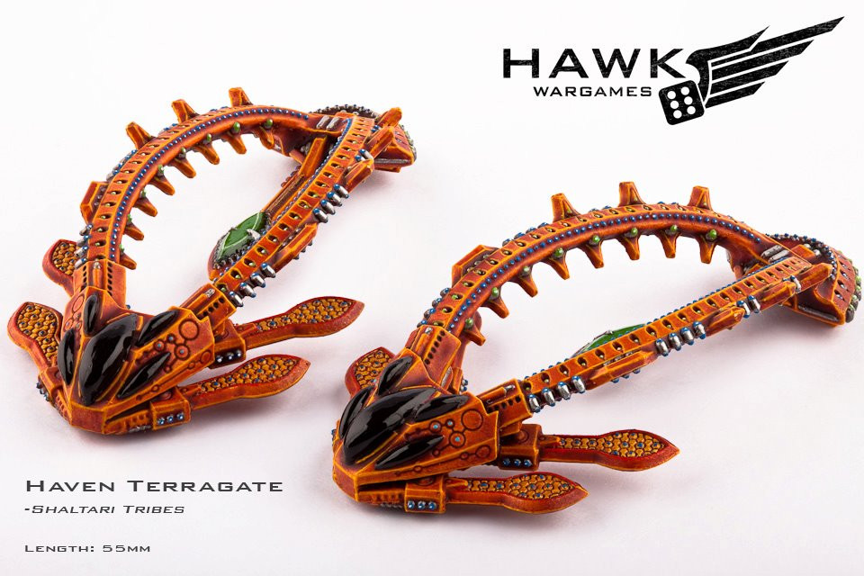 Dropzone Commander: Shaltari Tribes: Haven Terragate (DropFleet Commander) 