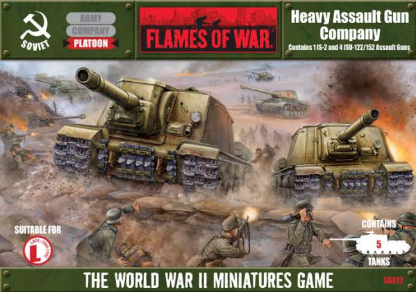 Flames of War: Soviet: Heavy Assault Gun Company 