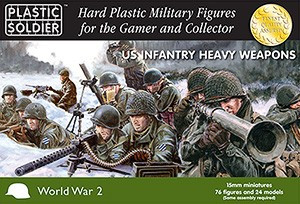 Plastic Soldier Company: 15mm US: US Infantry Heavy Weapons 