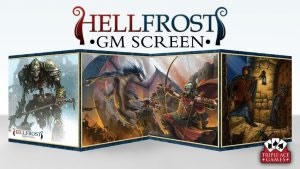 Hellfrost: GM Screen with Adventure 