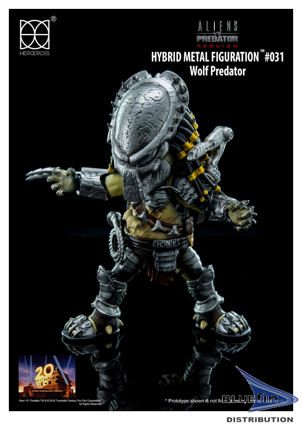 HeroCross -Hybrid Metal Figuration #031: AVP Requiem- Wolf Predator 