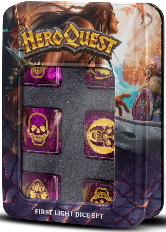 HeroQuest: First Light Dice Set 
