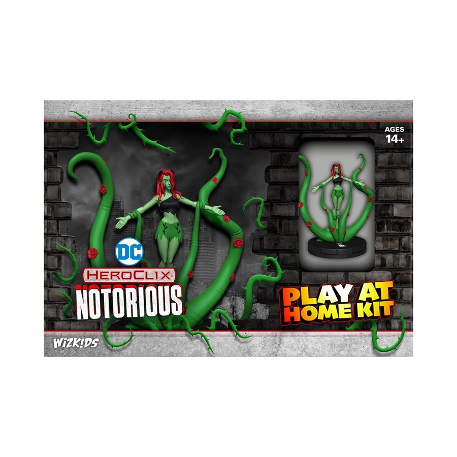 Heroclix: Notorious Play at Home Kit (DAMAGED) 