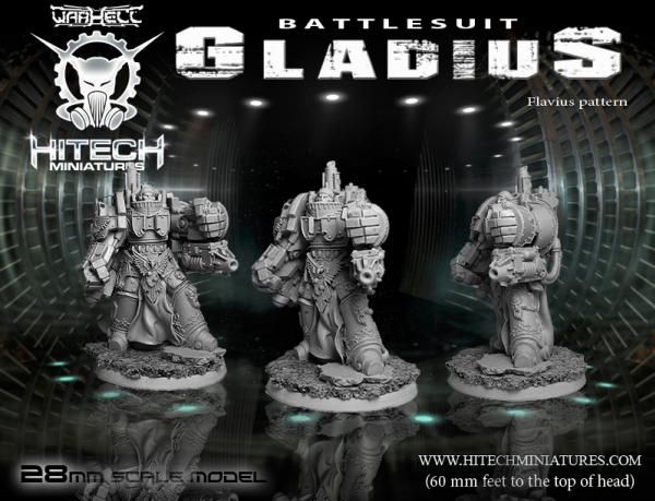 HiTech Miniatures: Battlesuit GLADIUS 