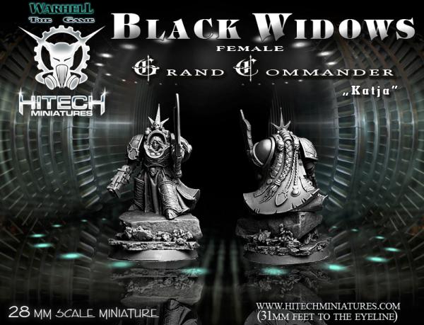 Warhell: Black Widows- Female Grand Commander Katja 