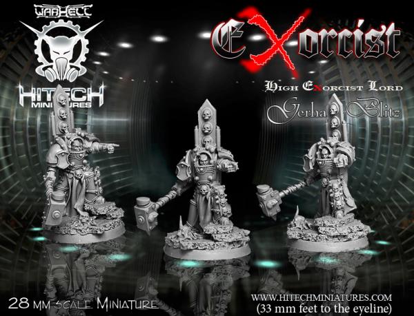 Warhell: Exorcist- High Exorcist Lord Gerhard Blitz 