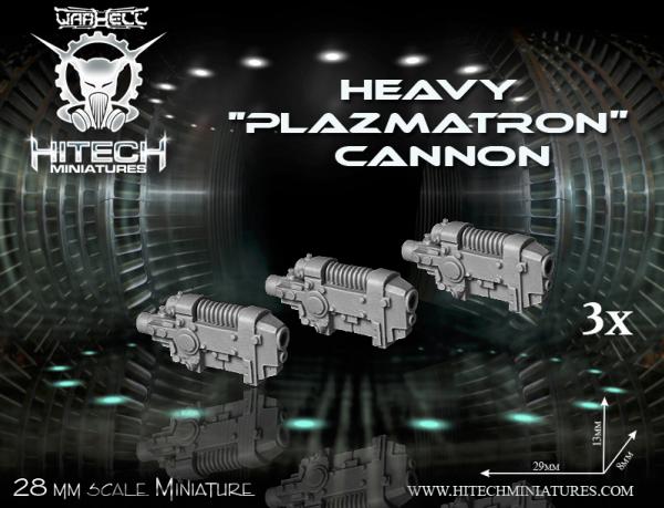 HiTech Miniatures: Heavy Plazmatron Cannon 