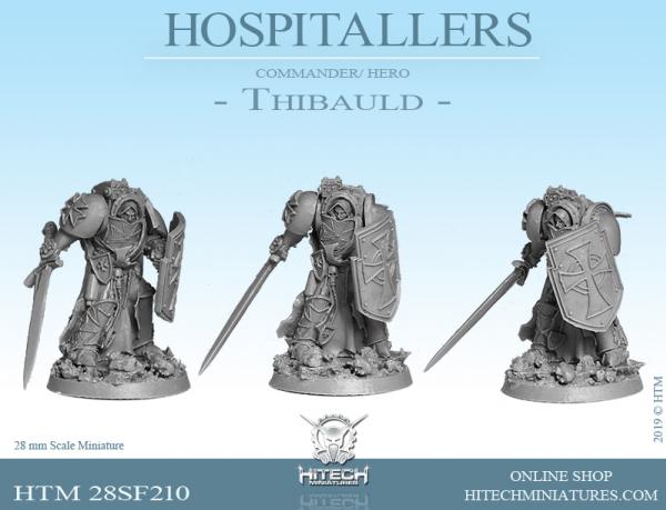 HiTech Miniatures: Hospitallers- Thibauld 