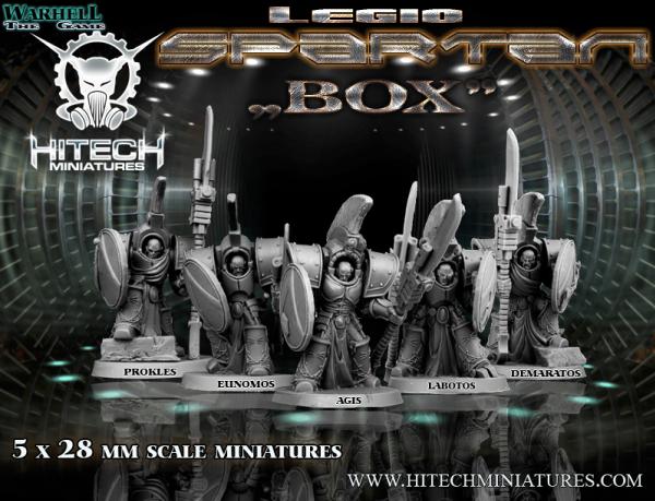 Warhell: Legio Spartan- Spartan Box Set 