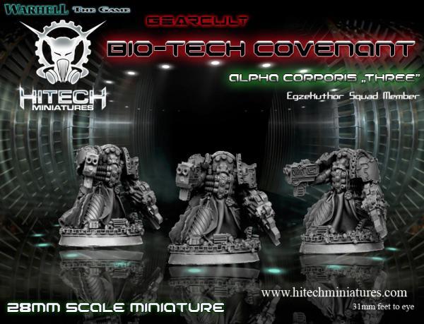 Warhell: Gearcult Bio-Tech Covenant- Alpha Corporis # 3 