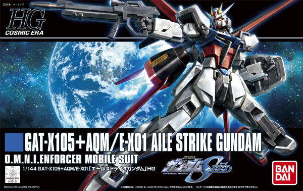 Gundam High Grade Cosmic Era: #171 GAT-X105+ AQM/ E-X01 Aile Strike Gundam 