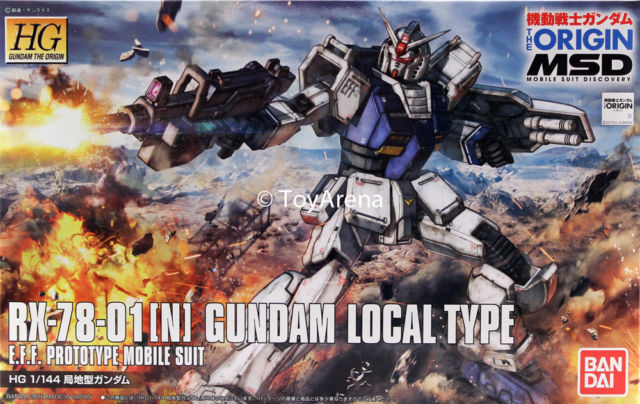 Gundam High Grade (HG) The Origin #010: Gundam Local Type 