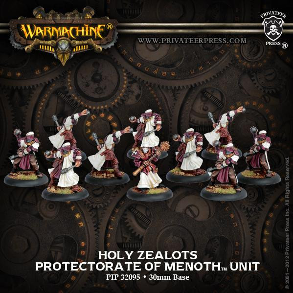 Warmachine: Menoth (32095): Holy Zealots 