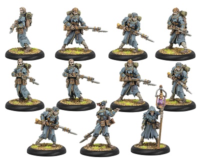 Hordes: Grymkin (76013): Hollowmen & Lantern Man [SALE] 