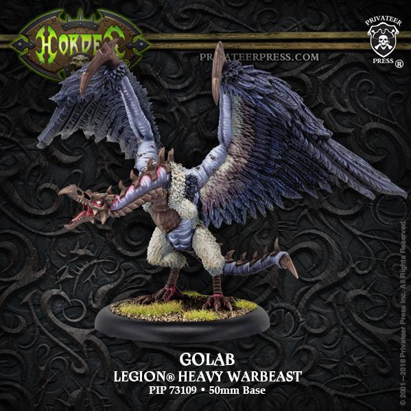 Hordes: Legion of Everblight (73109): Golab – Legion Character Heavy Warbeast 