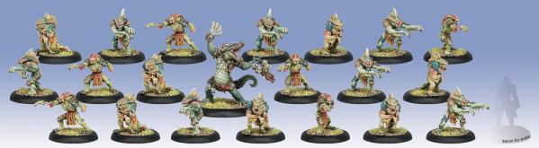 Hordes: Minions (75046): Gatorman Bokor & Bog Trog Swamp Shamblers 