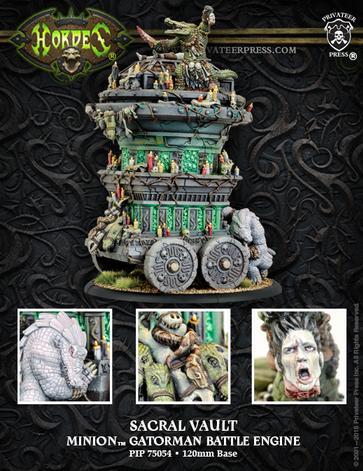 Hordes: Minions (75054): Sacral Vault Gatorman Battle Engine 
