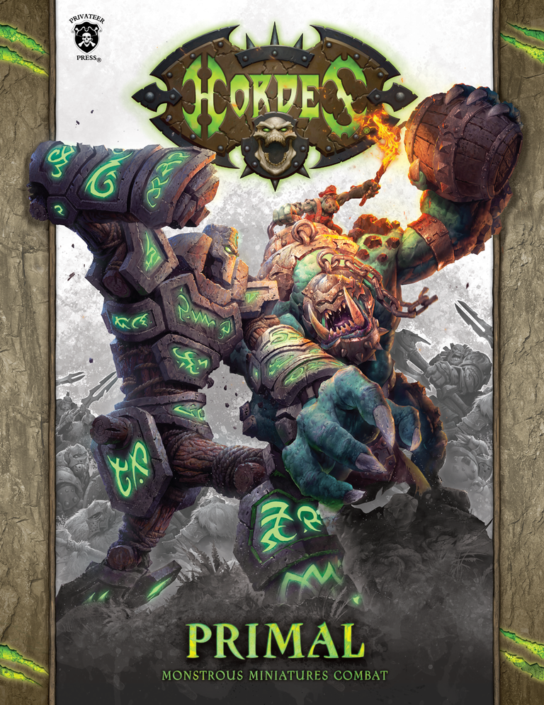 Hordes: Primal Rulebook Mk III (HC) (SALE) 