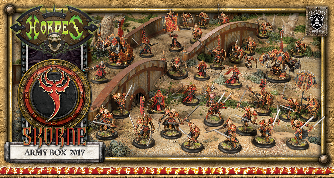 Hordes: Skorne (74991): Army Box 2017 [BUNDLE DEAL] 