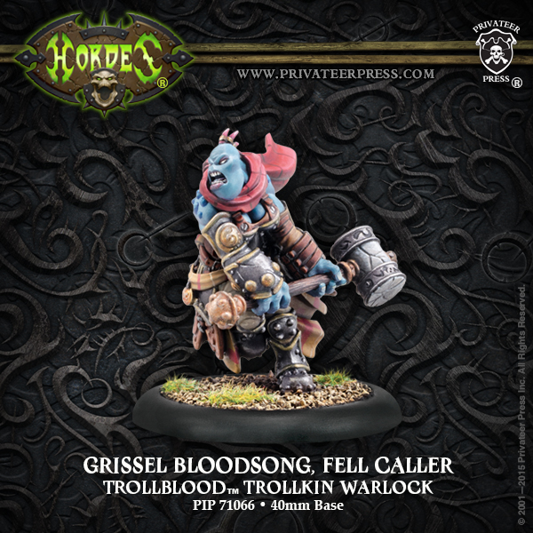 Hordes: Trollbloods (71066): Grissel Bloodsong, Fell Caller 
