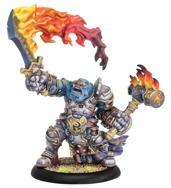 Hordes: Trollbloods (71107): Horgle the Anvil - Trollbloods Warlock 