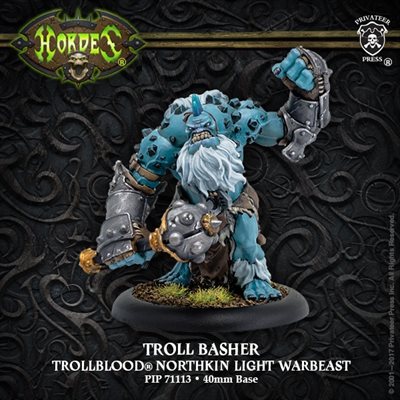 Hordes: Trollbloods (71113): Troll Basher - Trollblood Light Warbeast 