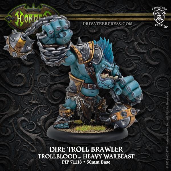 Hordes: Trollbloods (71118): Dire Troll Brawler- Heavy Warbeast 